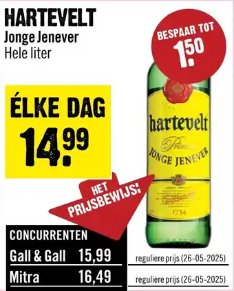 Dirck 3 Hartevelt jonge jenever aanbieding