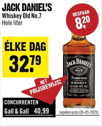 Dirck 3 Jack daniel's whiskey old no.7 aanbieding