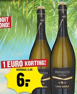 Dirck 3 Prosecco col doré aanbieding