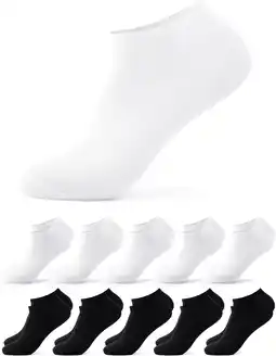 Amazon Occulto Heren Sneaker Sokken pak van 10-20 (model: Alex) aanbieding