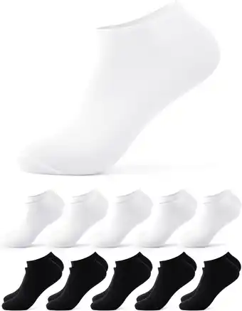 Amazon Occulto Heren Sneaker Sokken pak van 10-20 (model: Alex) aanbieding