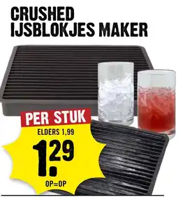 Dirck 3 Crushed ijsblokjes maker aanbieding