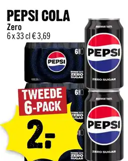 Dirck 3 Pepsi cola Zero aanbieding