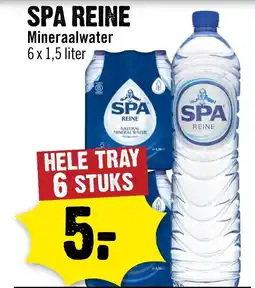 Dirck 3 Spa reine Mineraalwater aanbieding