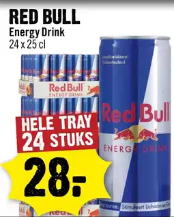 Dirck 3 Red bull energy drink aanbieding
