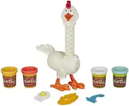 Amazon Play-Doh Animal Crew Cluck-a-Dee Crazy Chicken Boerderij Speelset - Met 4 Play-Doh Kleuren aanbieding