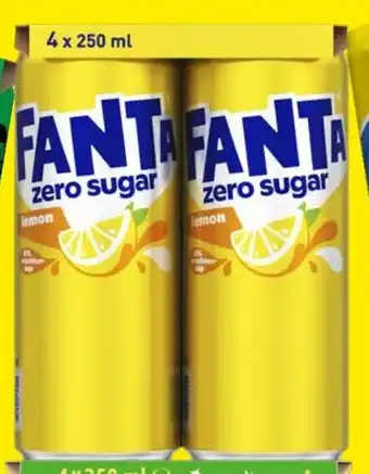 Dirck 3 Fanta zero Lemon aanbieding
