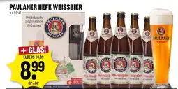 Dirck 3 Paulaner hefe weissbier aanbieding