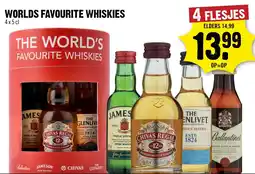 Dirck 3 Worlds favourite whiskies aanbieding