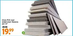 GAMMA Click PVC met ondervloer Manera aanbieding