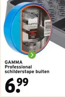 GAMMA GAMMA Professional schilderstape buiten aanbieding
