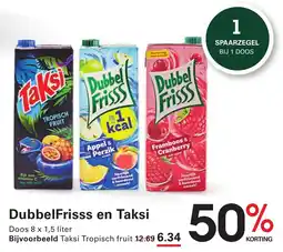 Sligro DubbelFrisss en Taksi aanbieding