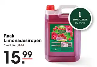 Sligro Raak Limonadesiropen aanbieding