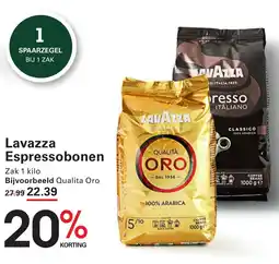 Sligro Lavazza Espressobonen aanbieding