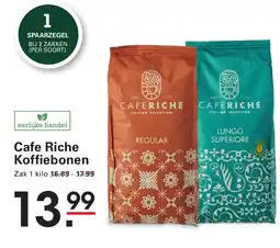 Sligro Cafe Riche Koffiebonen aanbieding