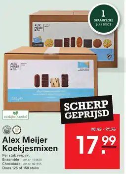 Sligro Alex Meijer Koekjesmixen aanbieding