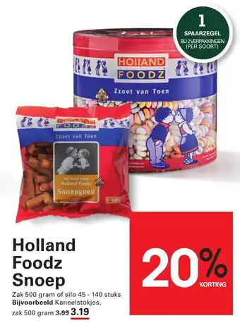 Sligro Holland Foodz Snoepgoed aanbieding