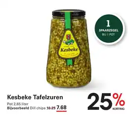 Sligro Kesbeke Tafelzaren aanbieding