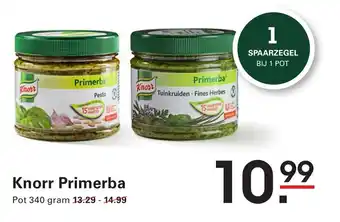 Sligro Knorr Primerba aanbieding