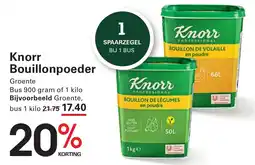 Sligro Knorr Bouillonpoeder aanbieding