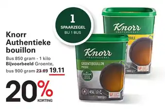 Sligro Knorr Authentieke bouillon aanbieding