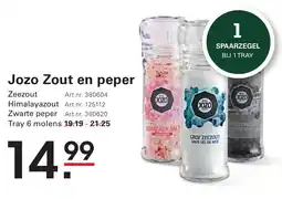 Sligro Jozo Zout en peper aanbieding