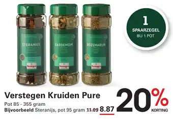 Sligro Verstegen Kruiden Pure aanbieding