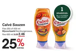 Sligro Calvé Sauzen aanbieding