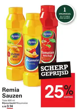 Sligro Remia Sauzen aanbieding