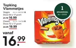 Sligro Topking Vlammetjes aanbieding
