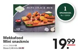 Sligro Mekkafood Mini snackmix aanbieding