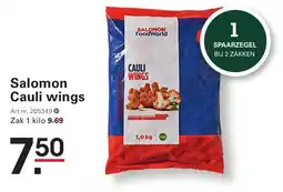 Sligro Salomon Cauli wings aanbieding
