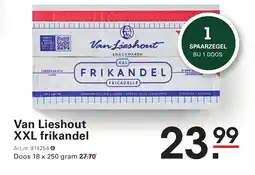 Sligro Van Lieshout XXL frikandel aanbieding