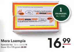 Sligro Mora Loempia aanbieding