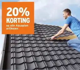 GAMMA 20% KORTING op alle Aquaplan artikelen aanbieding