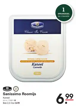Sligro Sanissimo Roomijs aanbieding