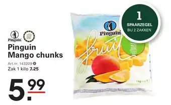 Sligro Pinguin Mango chunks aanbieding