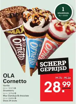 Sligro OLA Cornetto aanbieding