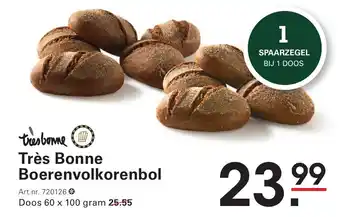 Sligro Très Bonne Boerenvolkorenbol aanbieding