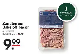 Sligro Zandbergen Bake off bacon aanbieding