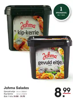 Sligro Johma Salades aanbieding