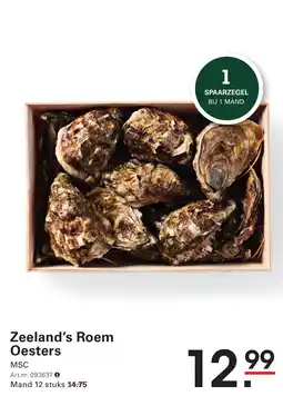 Sligro Zeeland's Roem Oesters aanbieding