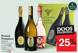 Sligro Pronol Prosecco aanbieding