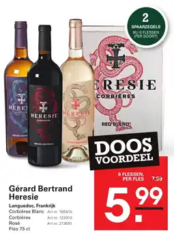 Sligro Gérard Bertrand Heresie aanbieding