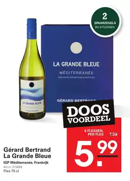 Sligro Gérard Bertrand La Grande Bleue aanbieding