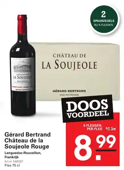 Sligro Gérard Bertrand Château de la Soujeole Rouge aanbieding