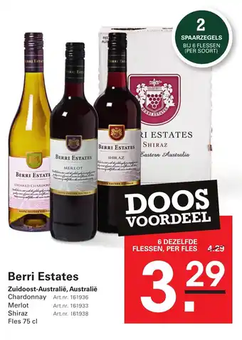 Sligro Berri Estates aanbieding