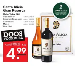 Sligro Santa Alicia Gran Reserva aanbieding