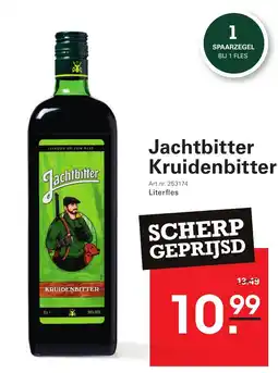 Sligro Jachtbitter Kruidenbitter aanbieding