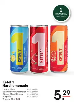 Sligro Ketel 1 Hard lemonade aanbieding